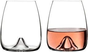 img 1 attached to 🍷 Waterford Elegance Stemless Wine Glass: A Perfect Pair for Sophisticated Sipping