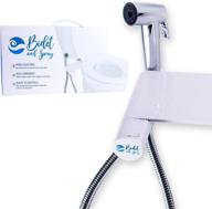 2-in-1 bidet-n-spray combo: non-electric bidet and handheld sprayer toilet attachment - simple installation - adjustable water pressure - essential for hygienic bathrooms logo