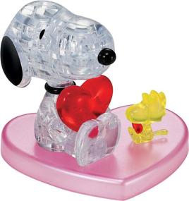 img 1 attached to 🧩 Bepuzzled 3D Crystal Puzzle Snoopy: Charming and Challenging Brain Teaser