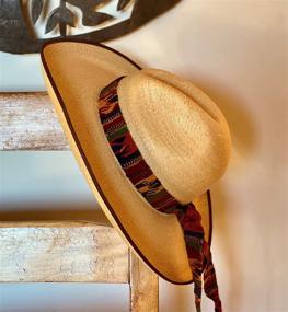 img 2 attached to Fair Trade Guatemalan Handmade Cotton Belt or Hat Band - Hand Woven, Self-Tie Wrap Around, 45 x 1.3 in.