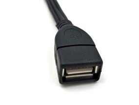 img 2 attached to 🔌 Кабель-адаптер Duttek USB к RCA - 3 RCA к USB кабель-конвертер, AV к USB разъем - Женский USB 2.0 к 3 мужским RCA видео A/V адаптер кабеля для телевизора, Mac, ПК - 5 футов/1,5 метра длиной