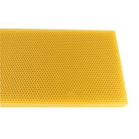 img 1 attached to 🐝 OlyFanco Beeswax Sheets: 30 Pcs Natural Foundation for Honeycomb, Candle Making, and Bee Hive - Deep Foundation-41.5cm X 19.5cm