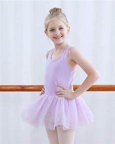 img 2 attached to Stelle Girls Cute Tutu Dress Ballet Leotard for Dance: Perfect Fit for Toddlers, Little Kids & Big Kids