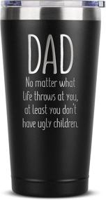 img 4 attached to Dad Gifts - Funny Dad Mug Coffee Cup - Dad, Ugly Children 16 oz Tumbler - Gifts from Daughter, Son, Kids - Best Dad Birthday Gifts - Christmas Gifts For Dad - Present Idea for Fathers Day Goft