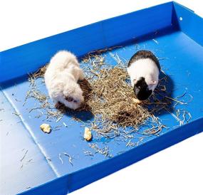 img 3 attached to 🐹 Guinea Pig Cage Liner - Midlee Corrugated Plastic, Dimensions: 47" x 24