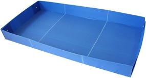 img 4 attached to 🐹 Guinea Pig Cage Liner - Midlee Corrugated Plastic, Dimensions: 47" x 24