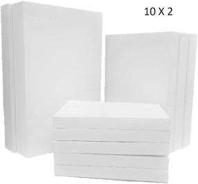 img 1 attached to 🎁 10-Piece Assorted White Gift Box Set - Perfect for Every Occasion: 2 Packs (20 Boxes in Total)