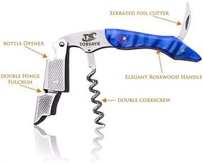 img 2 attached to Professional Waiters Corkscrews TOBSAYK All