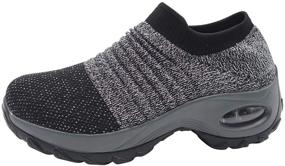 img 4 attached to 👟 LuckyStep Lightweight Breathable Comfortable Women's Shoes and Athletic Wear