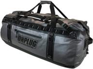 🎒 unplug ultimate adventure bag: 1680d heavy duty waterproof duffel for boating, motorcycling, hunting, camping & more - designed to safeguard gear in any conditions логотип