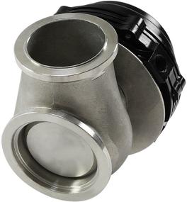 img 3 attached to 🚗 Black Water Cooled External Turbo Wastegate Kit - DNA Motoring WG-44MM-BK, 44mm Steel