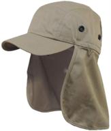 🧢 stay protected with our khaki brown cap: sun shielding foreign legion flap hat logo