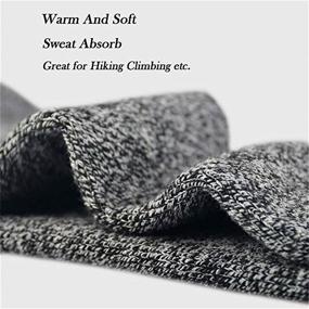 img 1 attached to 🧦 Stay Warm in Extreme Temperatures with NovForth's Insulated Heated Boot Socks - 2/3/4 Pack for Men