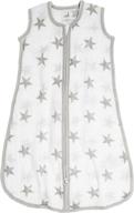 ✨ aden + anais essentials classic sleeping bag: 100% cotton muslin, medium size, 6-12 months - dusty stars - shop now! logo