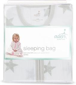 img 3 attached to ✨ aden + anais Essentials Classic Sleeping Bag: 100% Cotton Muslin, Medium Size, 6-12 Months - Dusty Stars - Shop Now!