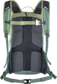 img 3 attached to 🎒 EVOC Ride 16 Backpack - Versatile Hydration Backpack for Biking, Hiking, Climbing, Running - 16L Capacity with 3L Hydration Bladder and Helmet Transport - Light Olive Green