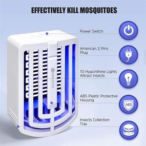 img 3 attached to YUNLIGHTS Mosquito Noiseless Electronic Уничтожает