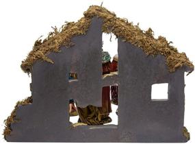 img 2 attached to 🎄 Kurt Adler 6-Inch Resin Nativity Set - 7 Piece Christmas Decor