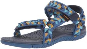 img 4 attached to 👣 Teva Hurricane Sandal Squares: Top-rated Toddler Boys' Shoes for Outdoor Adventures