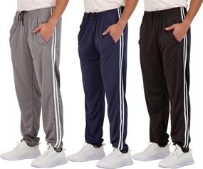 img 4 attached to Sweatpants Basketball Athletic Training Pockets