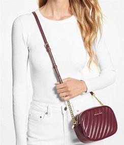 img 1 attached to Michael Kors Womens Crossbody Sheepskin Women's Handbags & Wallets and Crossbody Bags