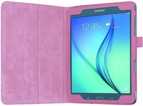 img 3 attached to 📱 Samsung Galaxy Tab A 8.0 2015 Case - Sleek Folio Cover Case with Auto Wake/Sleep and Stylus Pen Loop for Galaxy Tab A 8.0 Tablet SM-T350 2015 Release (NOT COMPATIBLE with 2017 Tab A 8.0) (Pink)