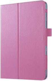 img 2 attached to 📱 Samsung Galaxy Tab A 8.0 2015 Case - Sleek Folio Cover Case with Auto Wake/Sleep and Stylus Pen Loop for Galaxy Tab A 8.0 Tablet SM-T350 2015 Release (NOT COMPATIBLE with 2017 Tab A 8.0) (Pink)