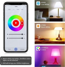 img 3 attached to 🕯️ Bewahly Candelabra: Equally Bright with RGB 2700K 6000K Lumens