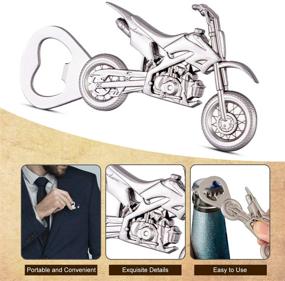 img 1 attached to 🏍️ Cacukap Cool Motorcycle Bottle Opener: Unique Beer Gifts for Men - Rev up the Party!