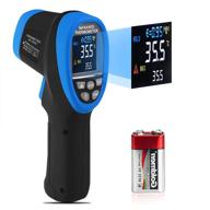 🌡️ aiomest 50: 1 infrared thermometer - accurate temperature readings for cooking, kiln and hvac - digital laser ir temperature gun with adjustable emissivity logo