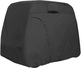 img 4 attached to Waterproof Golf Cart Cover: Explore Land 600D Universal Fit for Most 4 Passenger Golf Carts