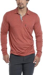 img 3 attached to Woolly Clothing Mens Merino Rugby Men's Clothing in Shirts