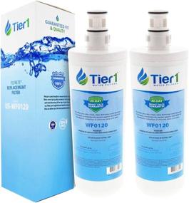 img 4 attached to 💦 Enhance Your Water Filtration with Tier1 Replacement 3US-AF01 Standard Water Filter - 2 Pack