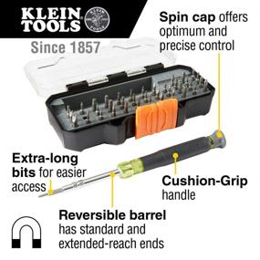 img 3 attached to Apple Products Repair Tool Kit: Precision Screwdriver Set with Case, Multi-Function All-in-One, Includes 39 Bits - Klein Tools 32717