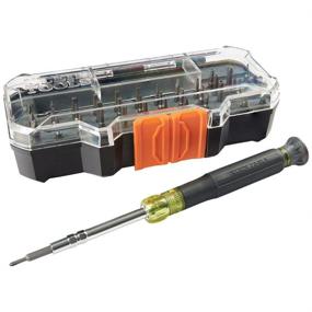 img 4 attached to Apple Products Repair Tool Kit: Precision Screwdriver Set with Case, Multi-Function All-in-One, Includes 39 Bits - Klein Tools 32717