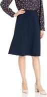 👗 briggs new york women's bistretch flippy skirt: versatile &flattering style for everyday elegance logo