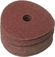 💥 sungold abrasives 17202 36 grit aluminum oxide fibre discs - 25 pack, 5 x 7/8" center hole logo