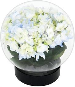 img 2 attached to 🌺 Achla Designs Glass Flower Aquarium: Stunning Globe Vase for Underwater Oasis