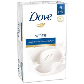 img 3 attached to 🧼 Dove Beauty Bar: 6-Pack, 4 oz Each, Unscented, Blue, 24 oz Total