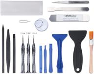 🔧 hqmaster 18-in-1 pry tool kit for professional phone and electronics repairing - magnetic pentalobe phillips screwdriver set included logo