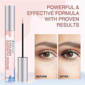 img 3 attached to 👁️ BARTSLASH Eyelash Growth Serum - Enhanced Formula for Longer, Thicker, and Healthier Lashes - Irritation-Free - 0.12OZ/3.5ML