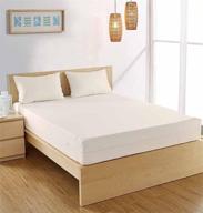 🌾 100% organic cotton fleetwood mattress cover with zipper enclosure logo