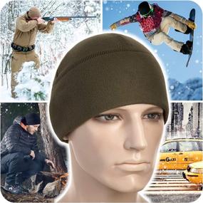 img 3 attached to M Tac Fleece Watch Cap Tactical Outdoor Recreation and Outdoor Clothing