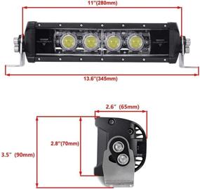 img 3 attached to Auxbeam Single Driving Lights Polaris