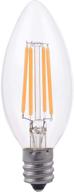 💡 dazzling dimmable candelabra filament bulb: goodlite equivalent for radiant ambiance logo