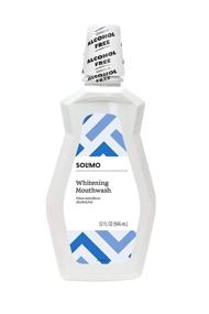 img 3 attached to 🌟 Get Sparkling Smile with Amazon Brand Solimo Whitening Mouthwash - Alcohol-Free & Clean Mint, 32 oz – Pack of 1