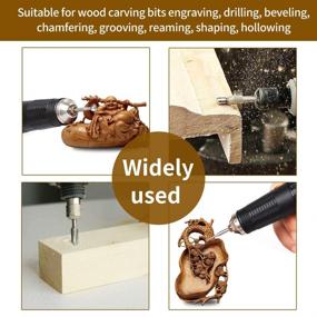 img 3 attached to 🛠️ Enhance Your Woodworking Skills with Top-Quality Engraving Accessories for Drilling and Sculpting