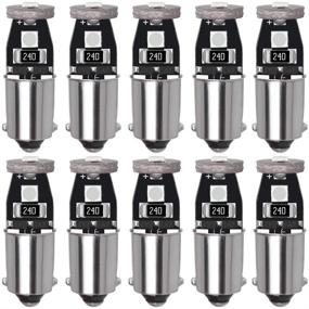 img 4 attached to 🔵 Yoper BA9S 53 57 1895 64111 LED Car Canbus Light Bulb 12V Deep Blue 10pcs