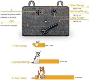 img 2 attached to 🐶 AHJDL Ultrasonic Dog Barking Deterrent Device - Silent and Effective Bark Control for Dogs - Indoor/Outdoor Anti-Barking Device with 50Ft Range and LED Indicator