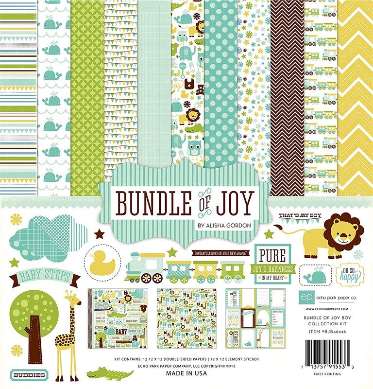 echo park paper bjb46016 scrapbooking 로고